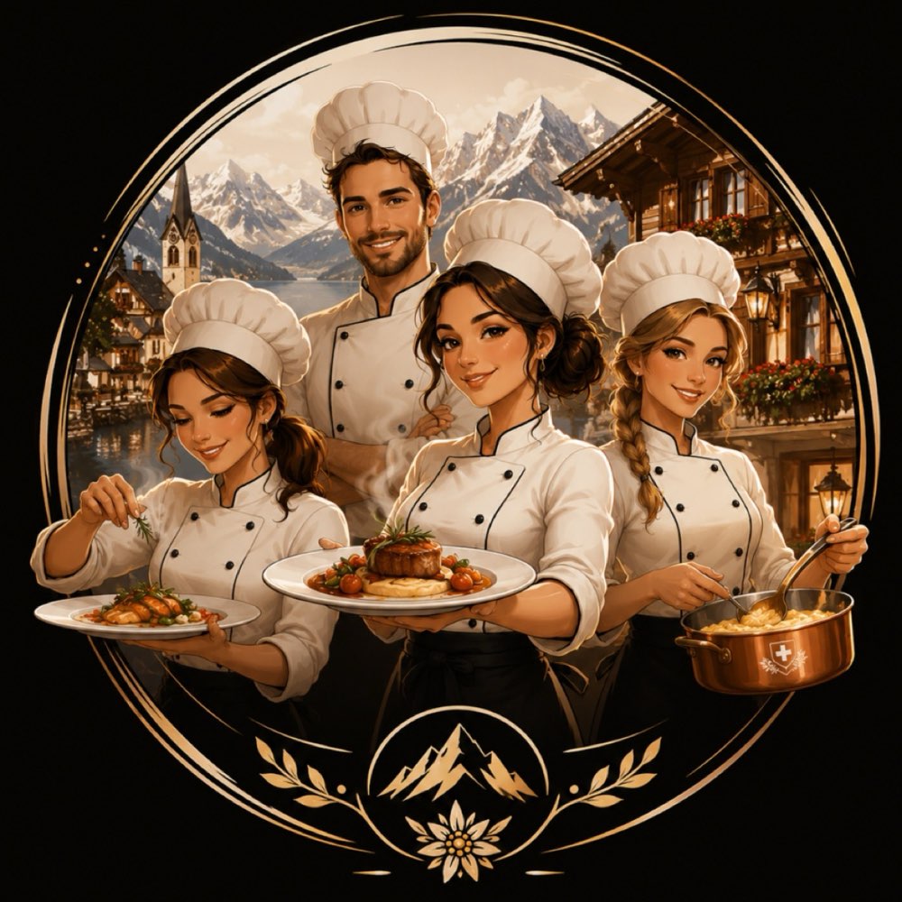 Alpenblick Sörenberg Culinary Chef Team Emblem